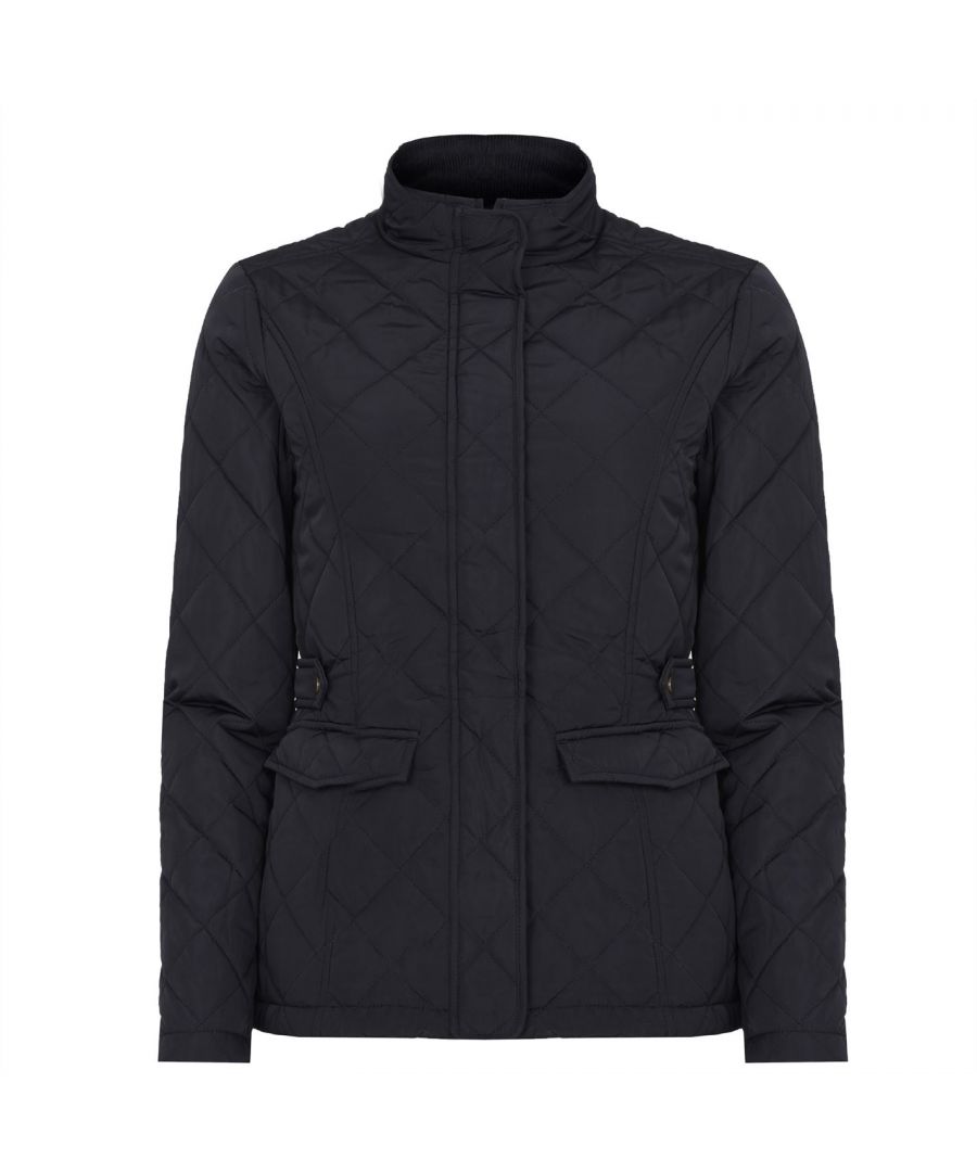 Firetrap Emprire Jacket Womens This Firetrap Emprire Jacket is crafted with button lapped full zip fastening and long sleeves for a secure fit. It features two hand pockets for a classic look and is a lightweight construction. This jacket is designed with a signature logo and is complete with Firetrap branding.