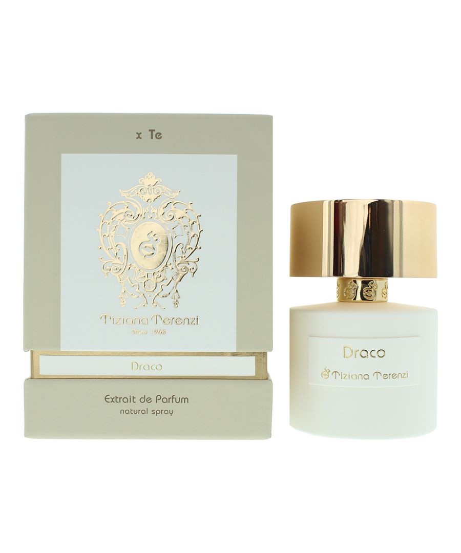 Draco by Tiziana Terenzi is an amber fragrance designed for women and men and first introduced in 2015. This scent features top notes of Bergamot, Lemon, Orange and Green notes. At the heart of this smell are notes of Peach, Magnolia, Jasmine, Cedar and Patchouli. The base notes of Draco are Musk, Pear, Vanilla Heliotrope and Tonka Bean.