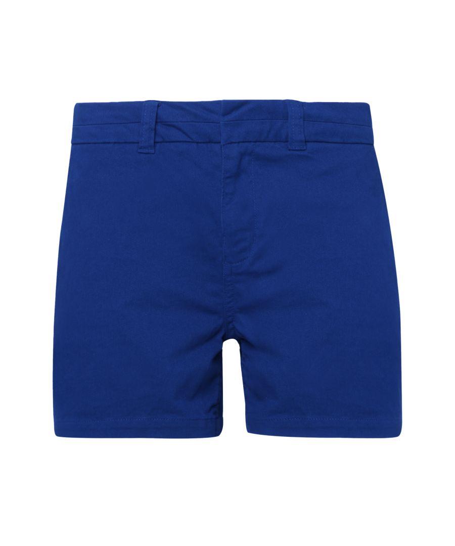 Asquith & Fox Womens/Ladies Classic Fit Shorts (Royal) - Blue - Size 2XS