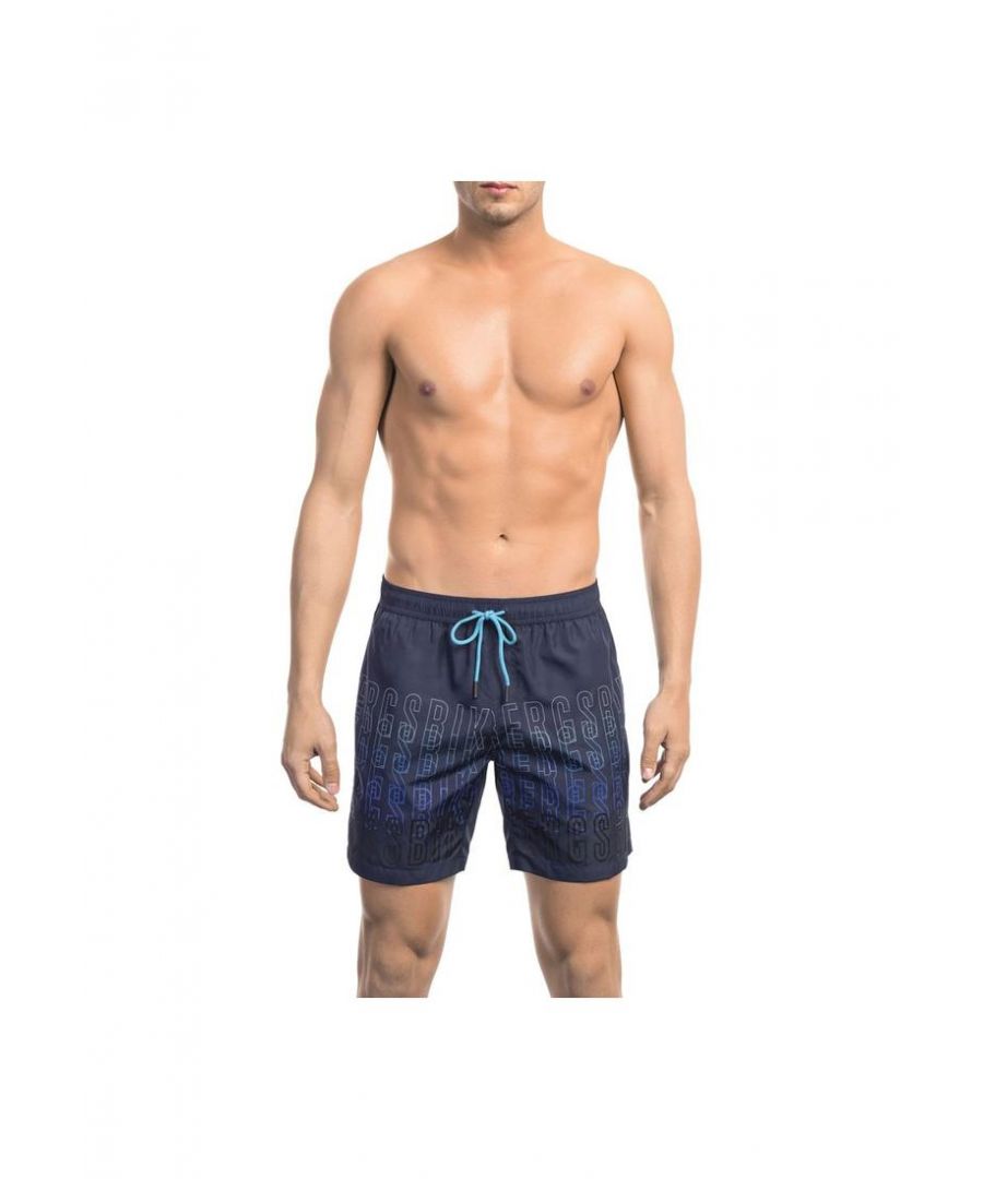 Bikkembergs Mens Blue Swimwear - Size X-Large