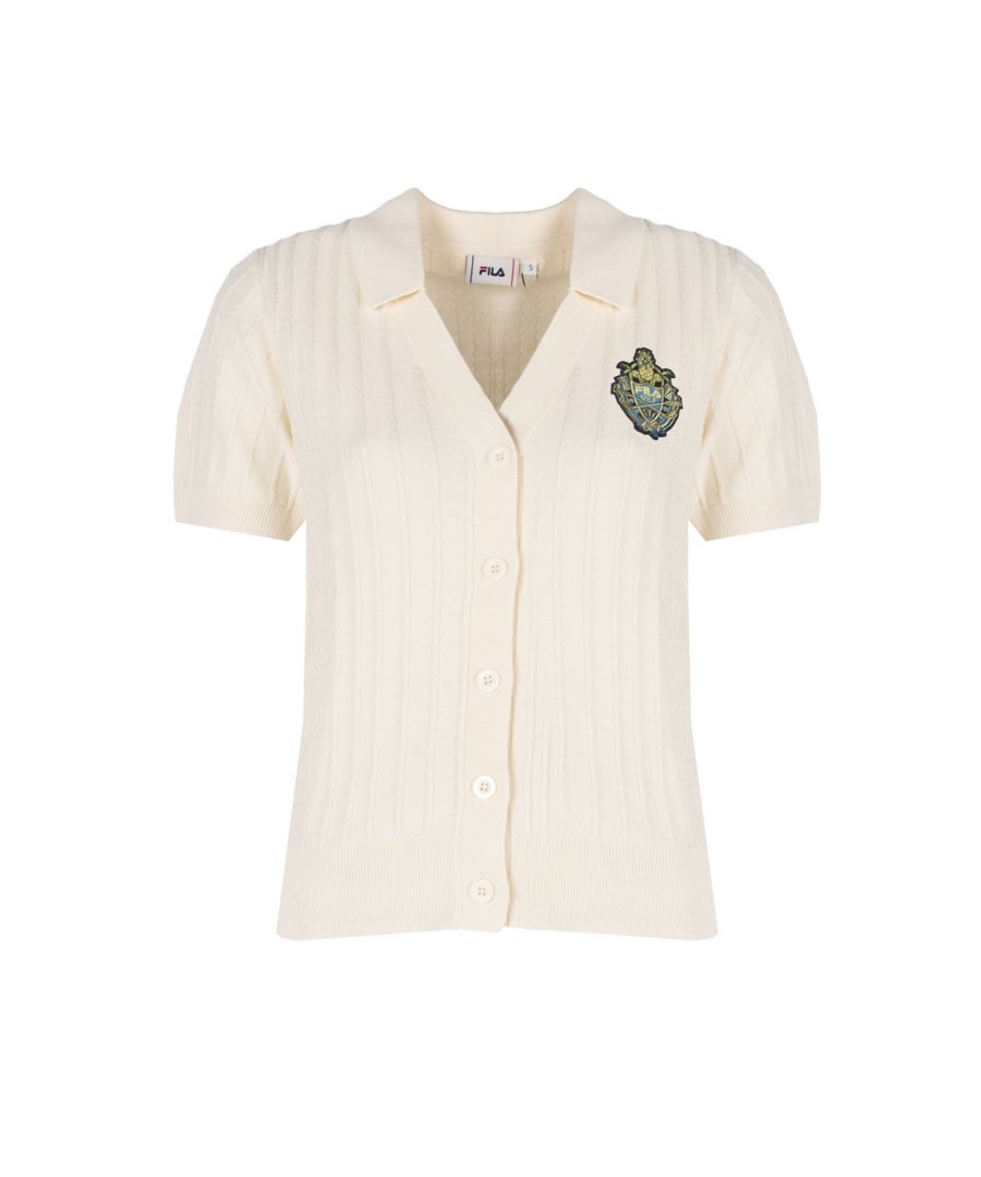 Fila Cardigan Trap Vrouw beige