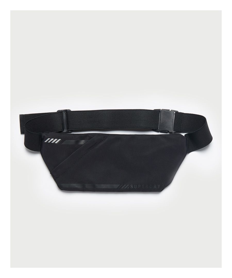 Whether you're out for a run or training at the gym, the Unisex Run Belt is perfect for holding your essentials while you focus on fitness.Compartment with side zipAdjustable elasticated strapClip fasteningReflective DetailingH: 12cm x W: 30cm