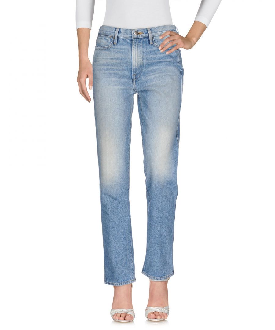 Image for Frame Woman Denim trousers Cotton