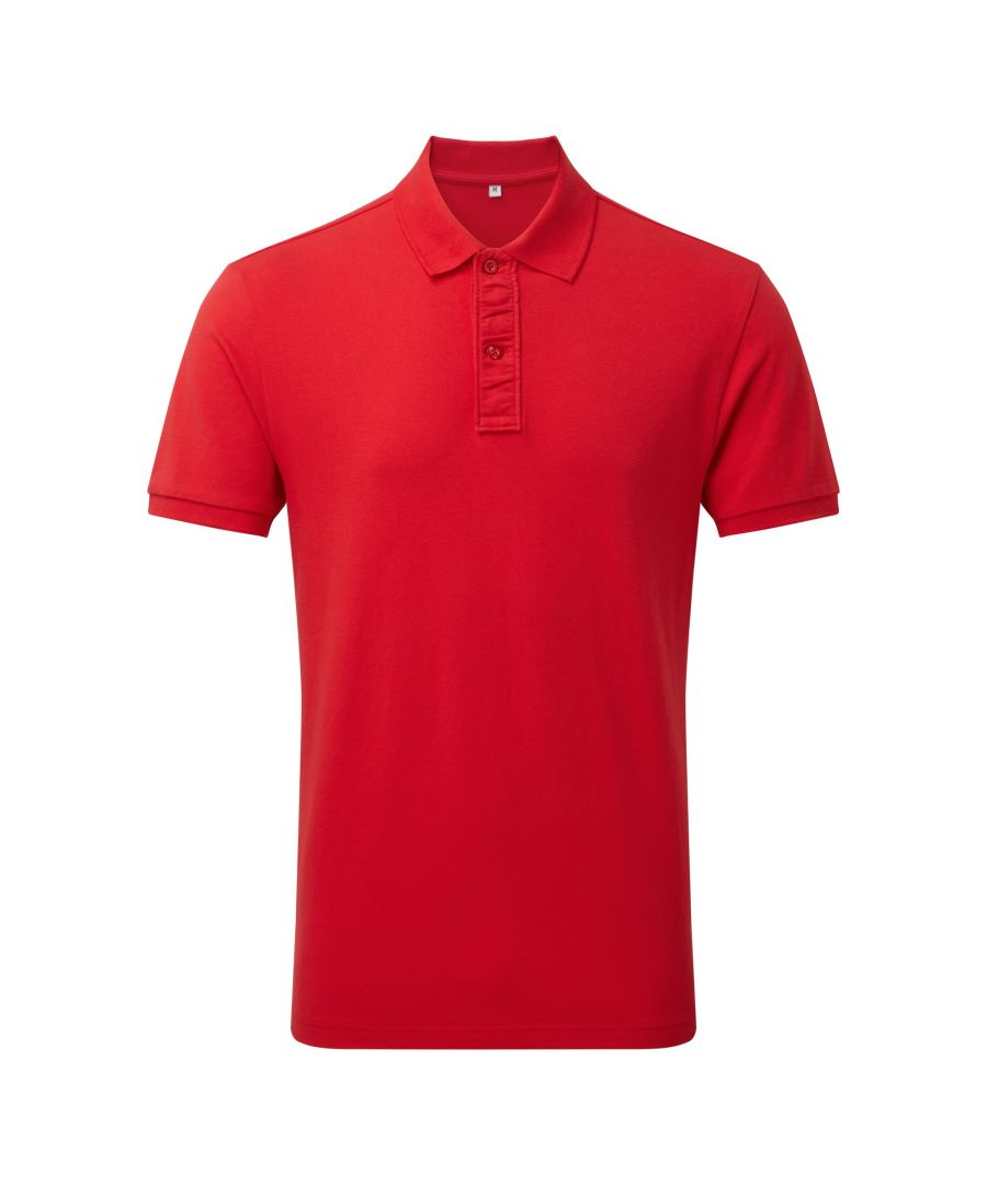 Asquith & Fox Mens Infinity Stretch Polo Shirt (Cherry Red) - Multicolour - Size Small | Asquith & Fox Sale | Discount Designer Brands