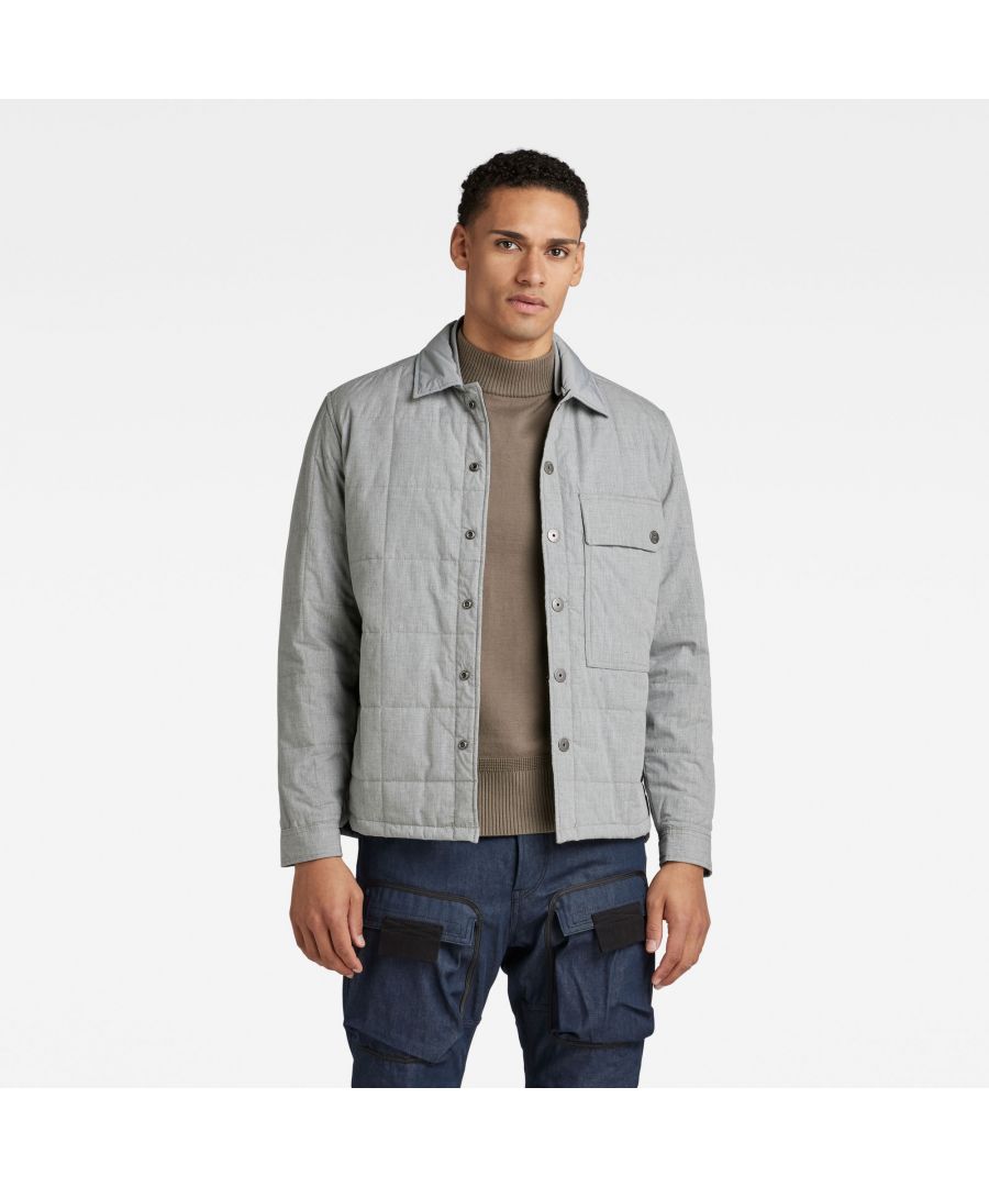 Image for G-Star RAW Unisex Postino Quilted Overshirt
