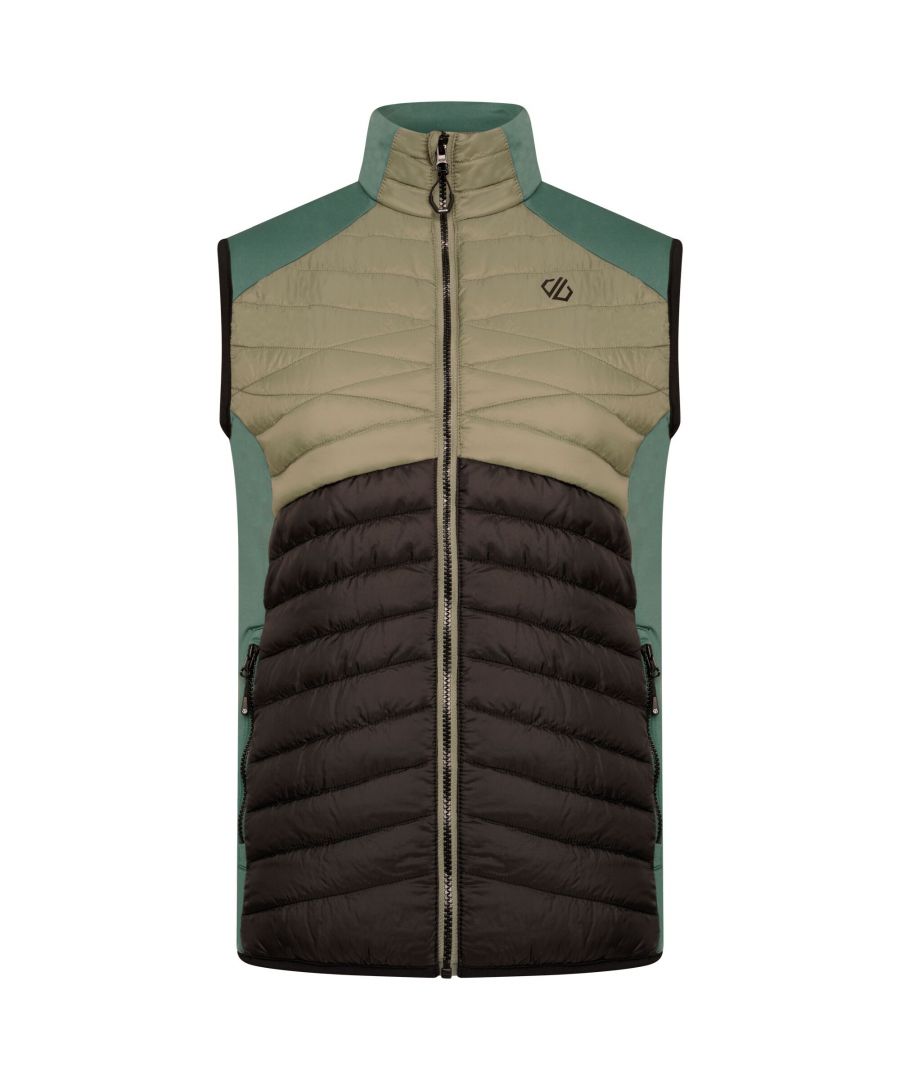 Image for Regatta Mens Mountaineer II Recycled Body Warmer (Agave Green/Black)