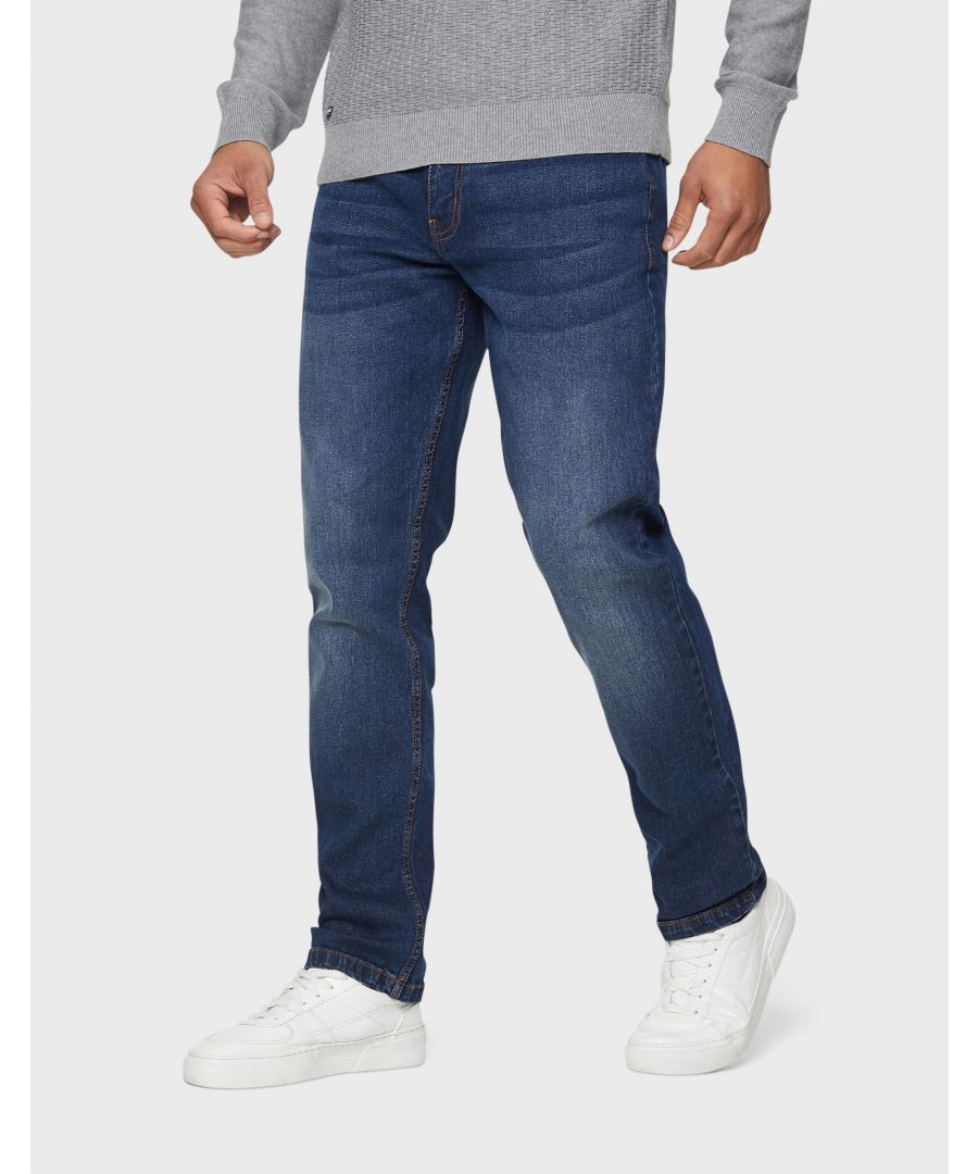 Image for Mid Blue Wash 'Formby' Slim Fit Jeans