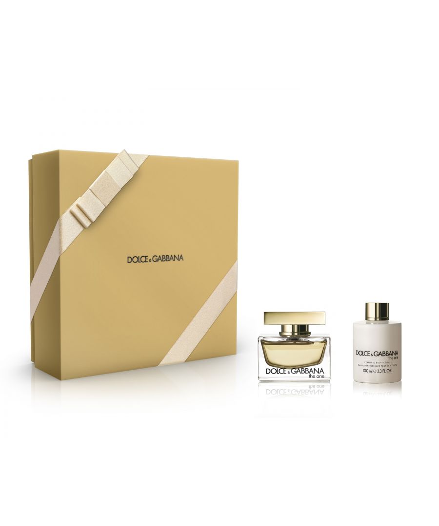 Image for Dolce And Gabbana The One Gift Set 50Ml Eau De Parfum And 100Ml Body Lotion