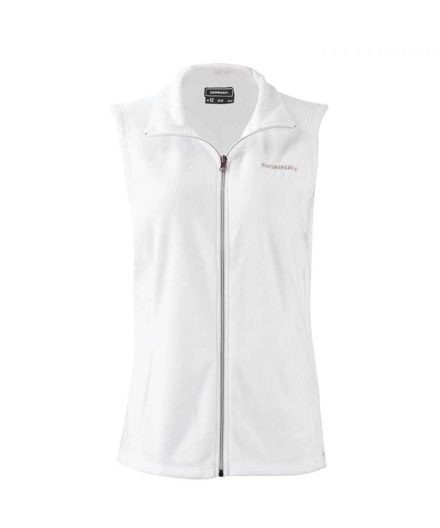 Image for Donnay Womens Sleeveless Zip Gilet Top