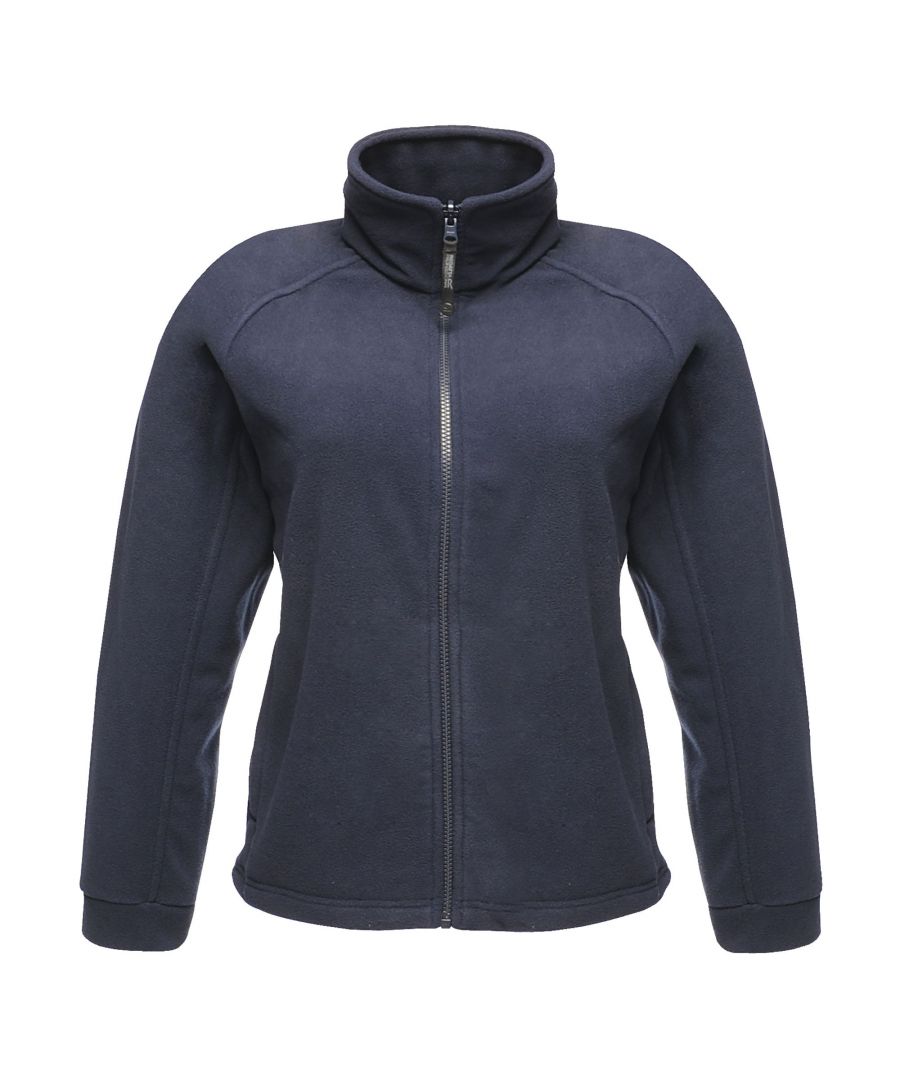 100% Polyester. Fleece cuffs. 2 zipped lower pockets. Adjustable shockcord hem. Shaped fit. Also available in mens sizes, code TRF532. Weight: 280g/m. Fabric: 280 series anti-pill Symmetry fleece. 10 (34: To Fit (ins)). 12 (36: To Fit (ins)). 14 (38: To Fit (ins)). 16 (40: To Fit (ins)). 18 (42: To Fit (ins)). 20 (44: To Fit (ins)). A comprehensive range of promotional and corporate clothing suitable for the great outdoors, at surprisingly competitive prices.