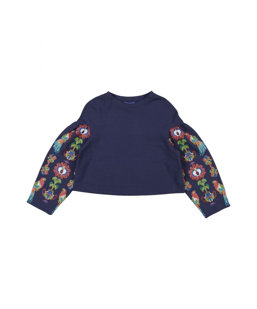 Image for Stella Jean Girl T-Shirt in Blue