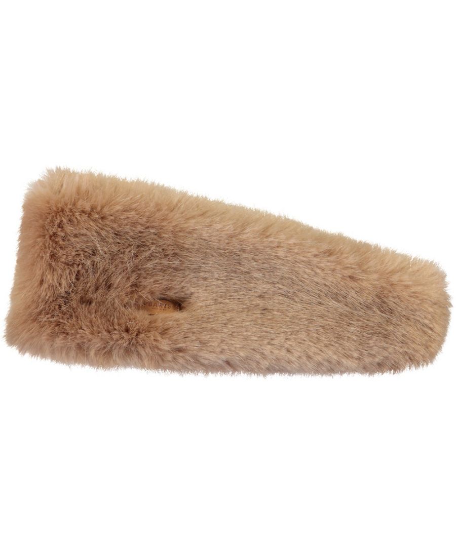 The Calla Headband is made of soft faux fur. The headband is fleece lined and has an elastic band for a perfect fit.