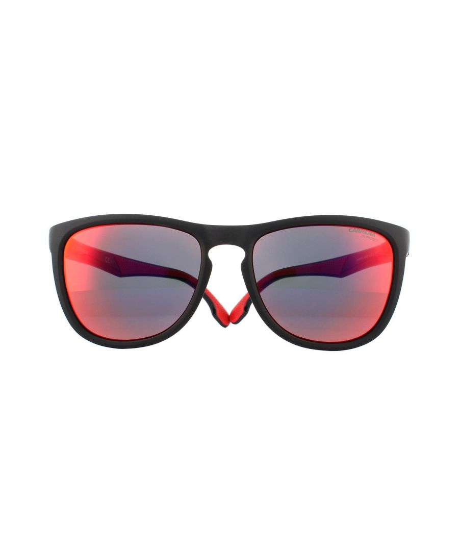 Image for Carrera Sunglasses 5050/S BLX UZ Matte Black Red Red Flash Mirror