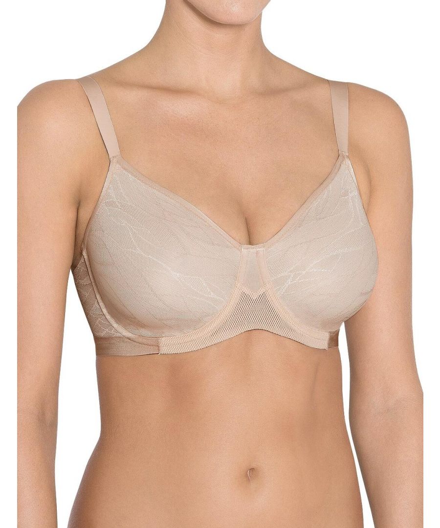 Triumph Womens 10167916 Airy Sensation W01 Minimiser Bra - Beige - Size 34D
