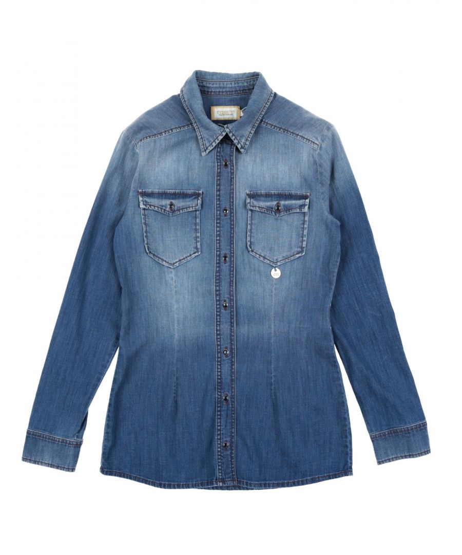 Image for Met Jeans Girls' Denim Cotton Shirt