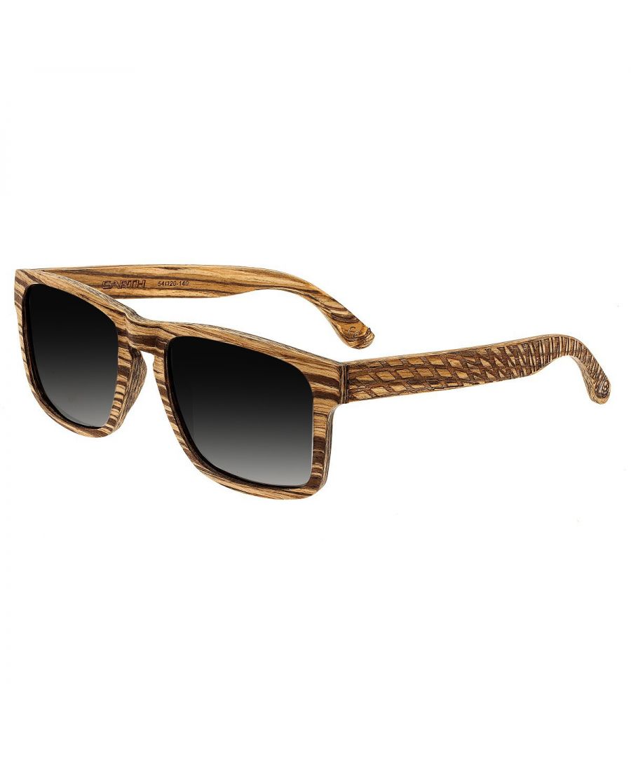 Unique Hand-Crafted Wood Frame; the actual color may differ due to the grain.; Anti-Scratch and Anti-Fog Multi-Layer TAC Polarized Lenses; eliminates 100% of UVA/UVB light.; Laser-Etched Eco-Friendly Wood Arms; Spring-Loaded Stainless Steel Hinges; Natural Wood Product is Recyclable Biodegradable Non-Toxic.; 100% FDA Approved; Moisture and Water Resistant;