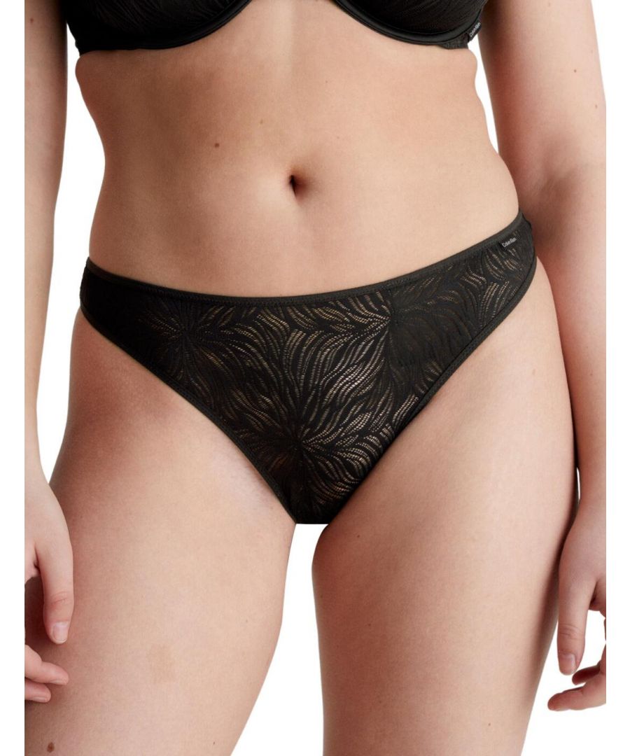 Calvin Klein Underwear Lace Thong