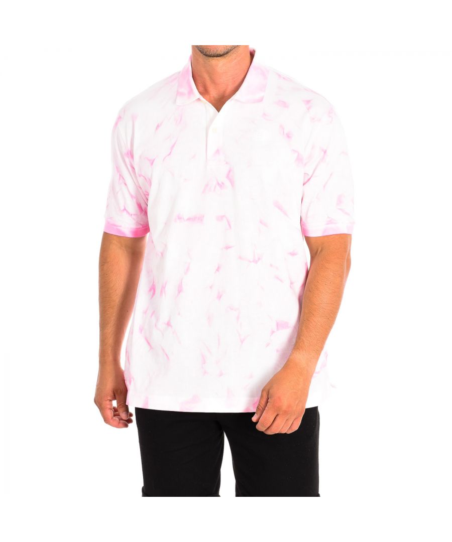La Martina Mens Short Sleeve Polo TMP021-JS206 man - Pink Cotton - Size 2XL