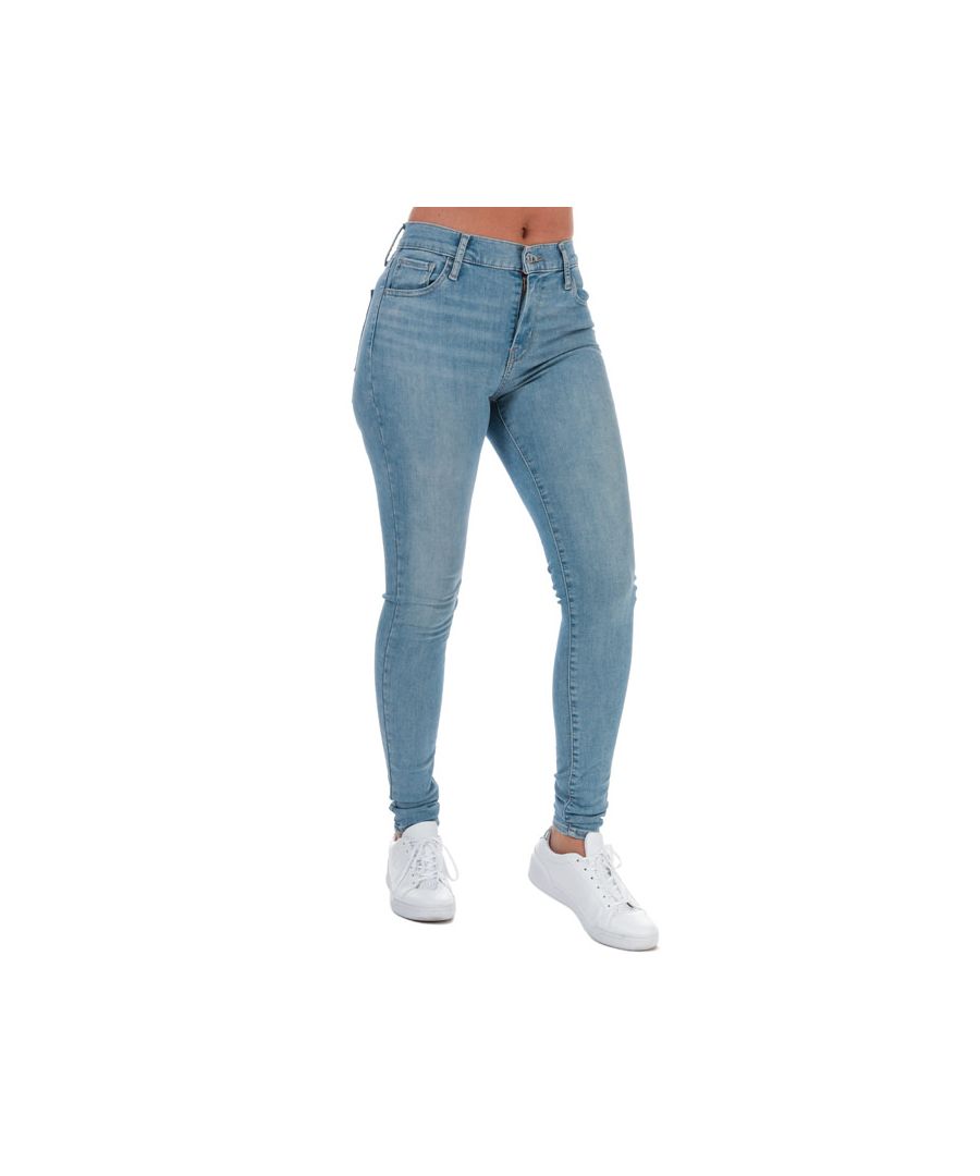Image for Women's Levi's 720 High Rise Super Skinny Jeans in Light Blue