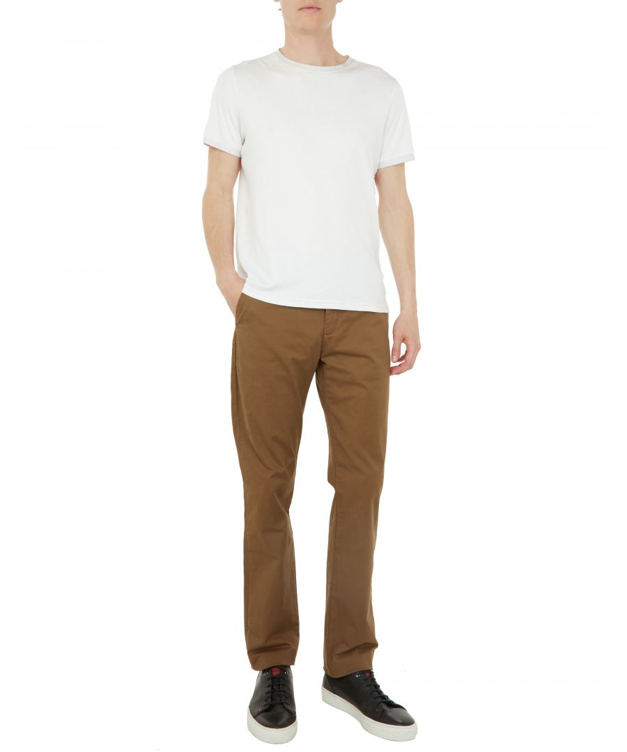 Image for Ted Baker Clasleb Classic Fit Chinos, Tan