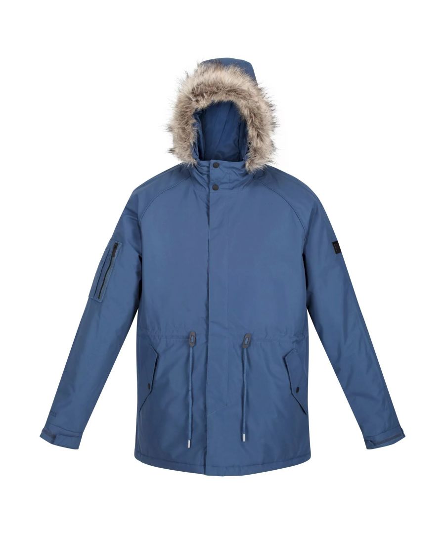 Regatta Mens Salinger III Parka (Dark Denim) - Blue - Size X-Large