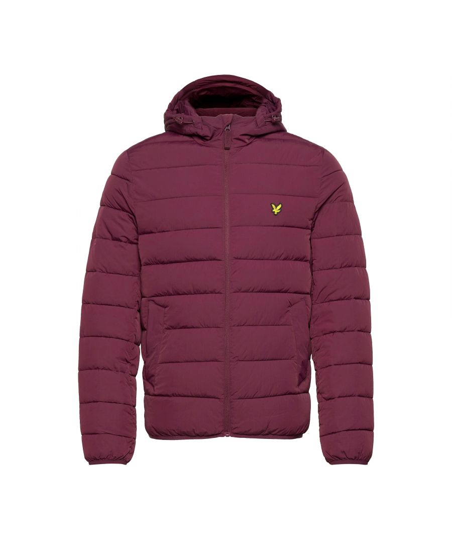 Lyle & Scott Jas winter Lightweight Padded Jacket Rood