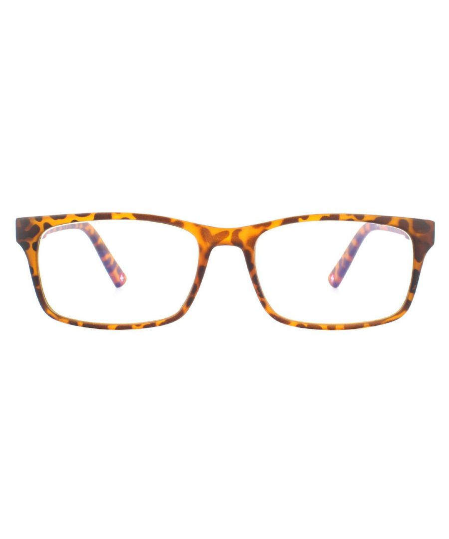 Montana Reading Glasses BLF73-A Matte Turtle Brown Blue Light Block +2.50 are a lightweight, rectangular style frame which are designed with all day comfort in mind. The durable plastic frame have a contemporary appearance, yet classic shape which means they will look great across a wide range of face shapes and sizes. These Montana glasses have aspheric, Blue Light Block and scratch resitance lens technology, exceptional for a frame of this price.
