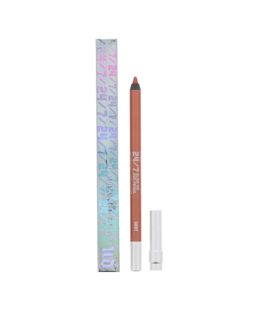 Urban Decay 24/7 Glide-On Eye Pencil is a long-lasting, waterproof pencil that stays creamy long enough for blending, then dries down for smudge-free finish. Formulated with 50% moisturising ingredients, Jojoba and Cottonseed Oil and Vitamin E, making it super easy and comfortable to apply. Available in range of shades.