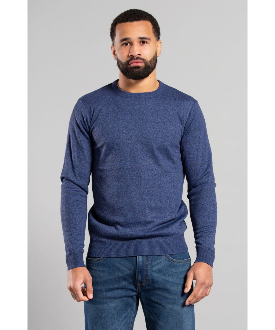 Stay on-trend with this Kensington Eastside birdseye knit, crewneck jumper. Crafted from high-quality materials, this timeless piece boasts a comfortable and stylish fit. Perfect for any occasion, dress it up or down. Machine washable for easy care.