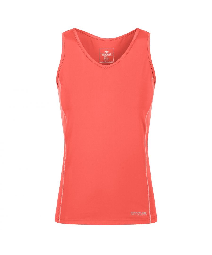 Image for Regatta Womens/Ladies Varey Active Vest (Neon Peach)