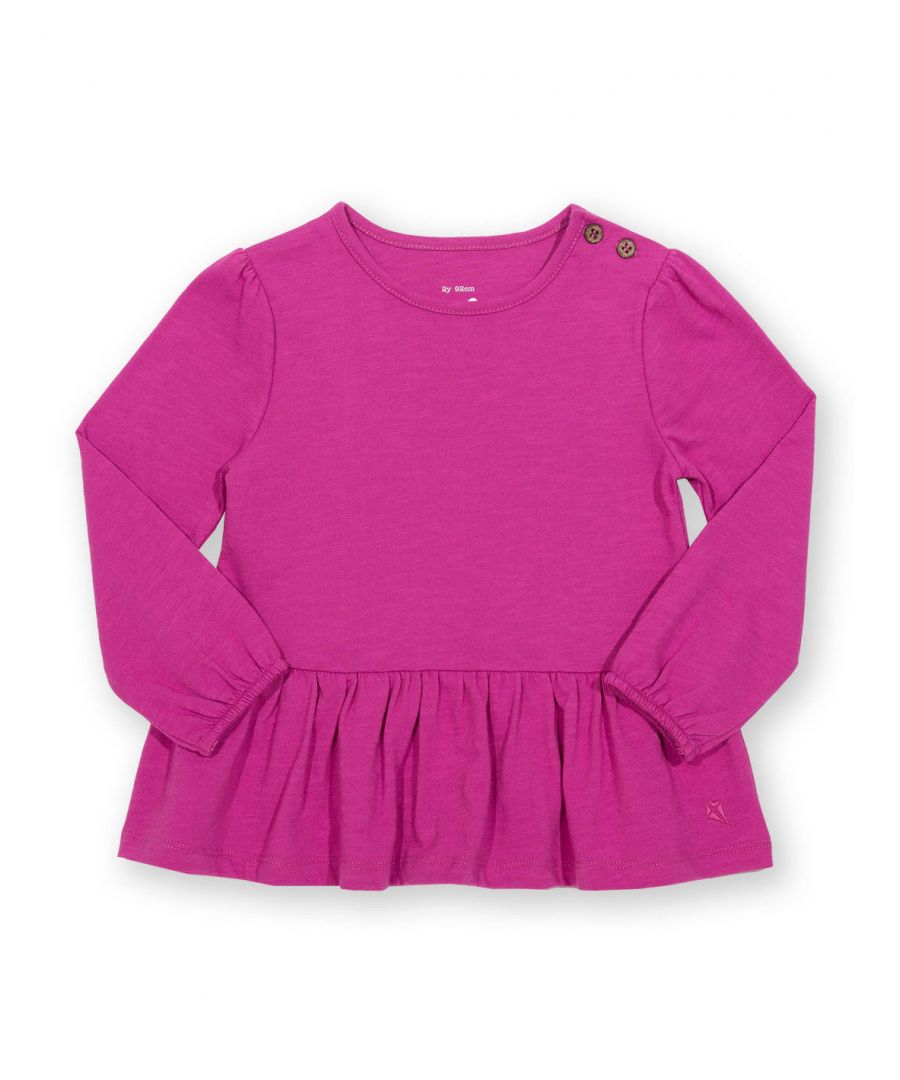 Kite Clothing Girls Easy Breezy Tunic Orchid - Pink Organic Cotton - Size 6-9M