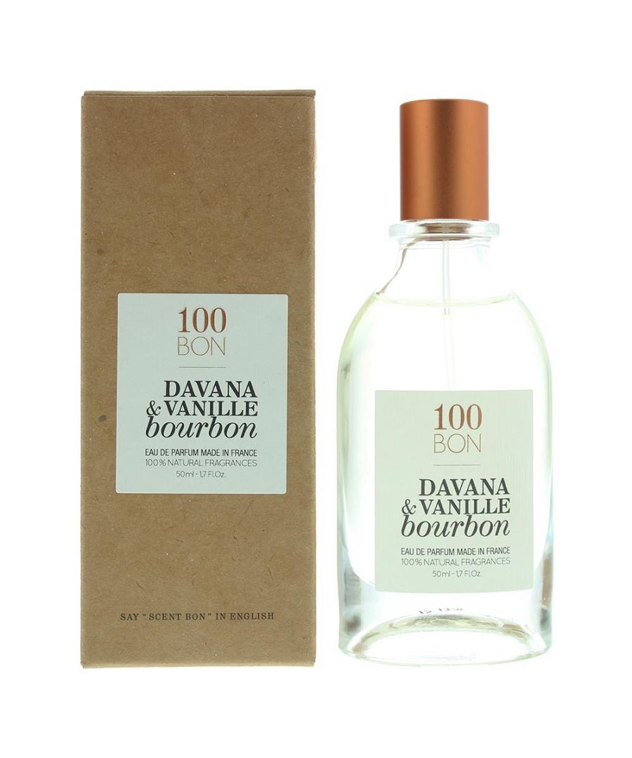 Image for 100Bon Davana & Vanille Bourbon Eau de Parfum Spray 50ml Natural Ingredients