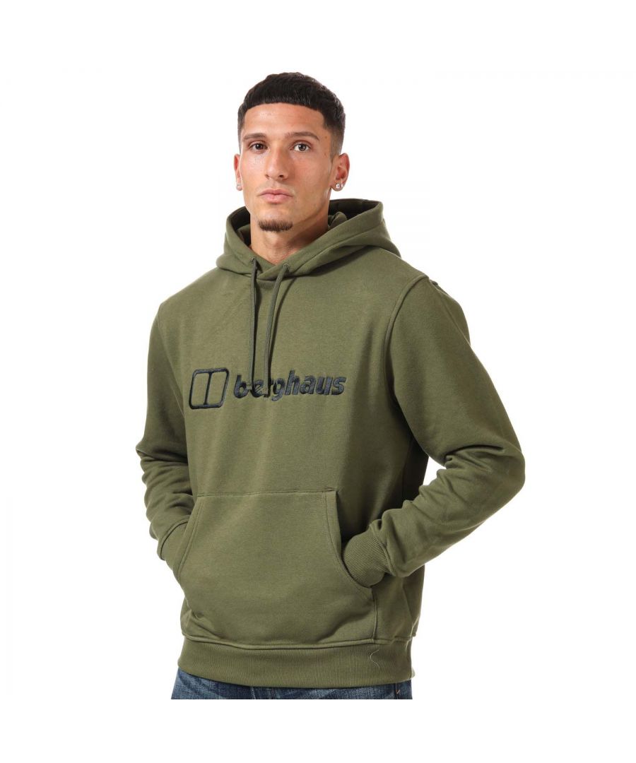 Berghaus hoodie met logo voor heren, groen