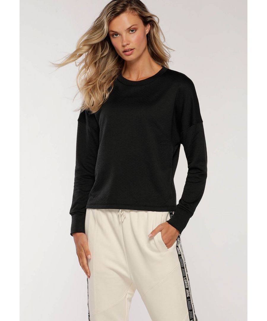 Image for Lorna Jane Give Me Warmth Thermal Long Sleeve Top in Black
