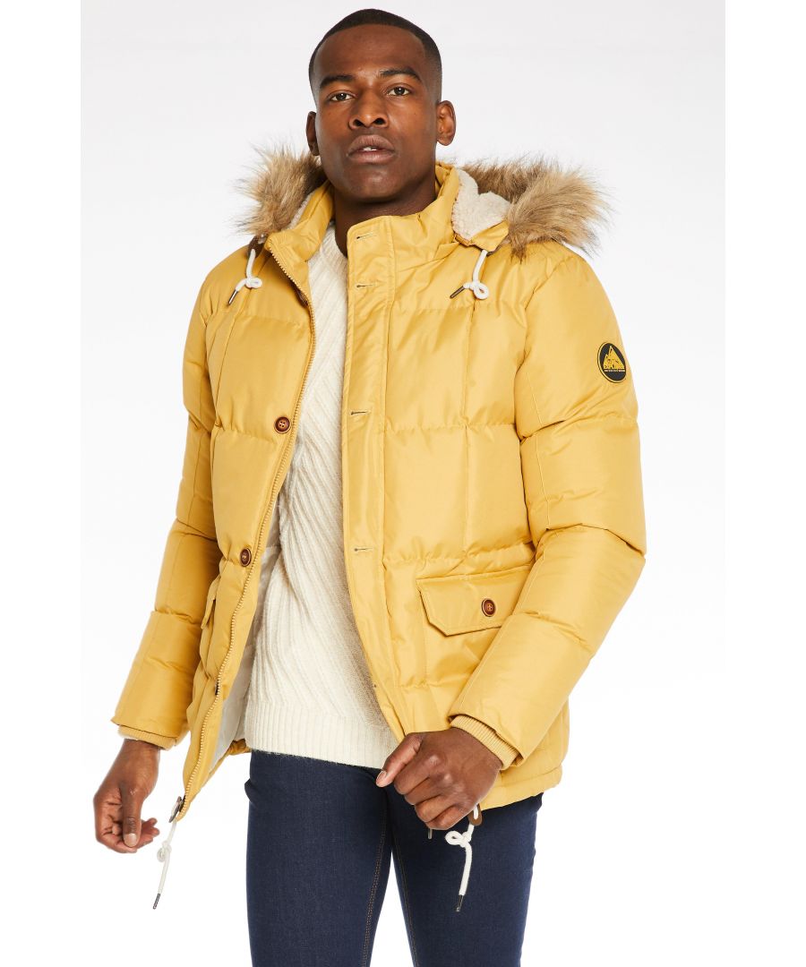 mens designer coats with fur hoods