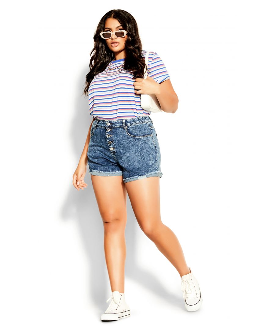 chic brand women's shorts