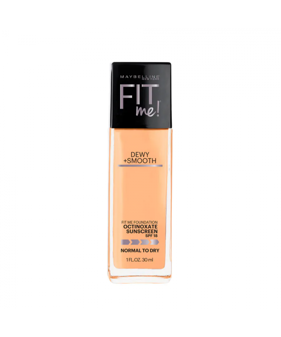 Maybelline New York Womens Fit Me Dewy + Smooth Foundation 30ml - 228 Soft Tan - One Size