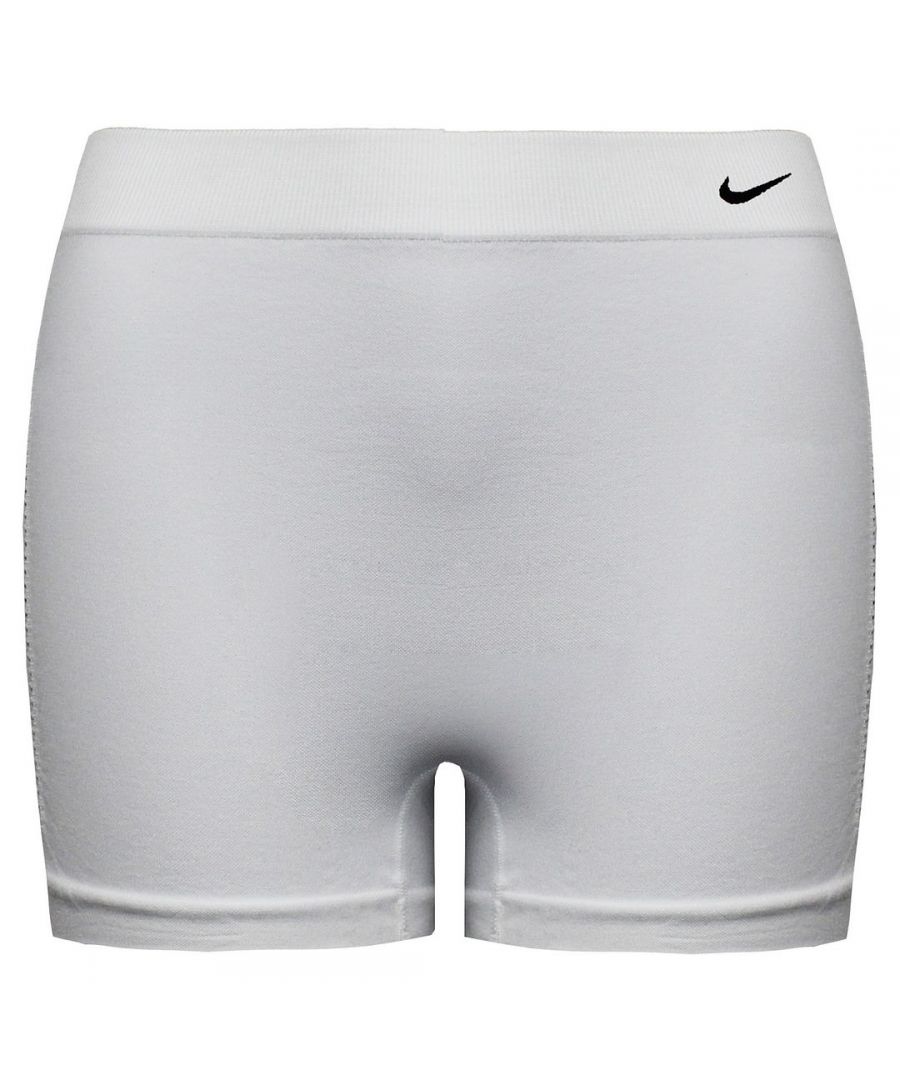 Nike Fit Fry Compression Womens White Shorts - Size Small/Medium