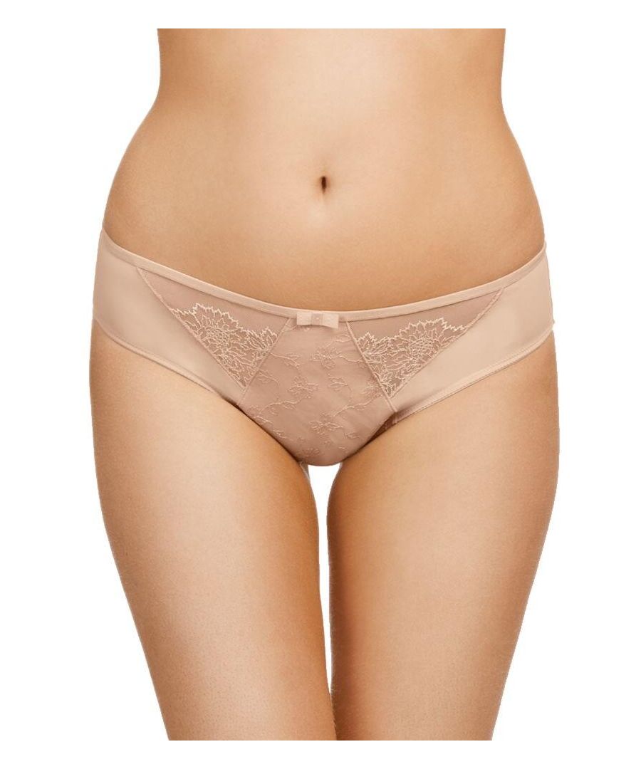 Berlei Womens Beauty Curve Bikini Brief - Beige - Pink Polyamide - Size 20 UK