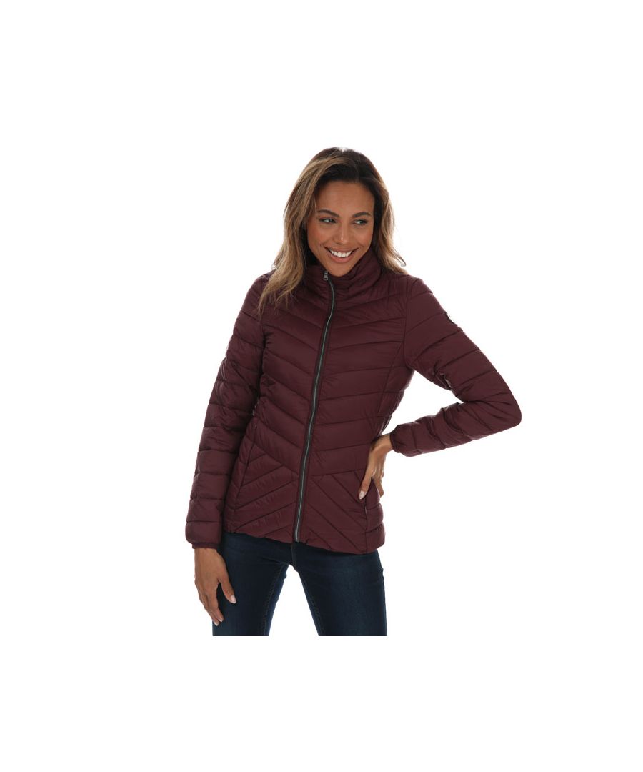 lightweight quilted coat women's