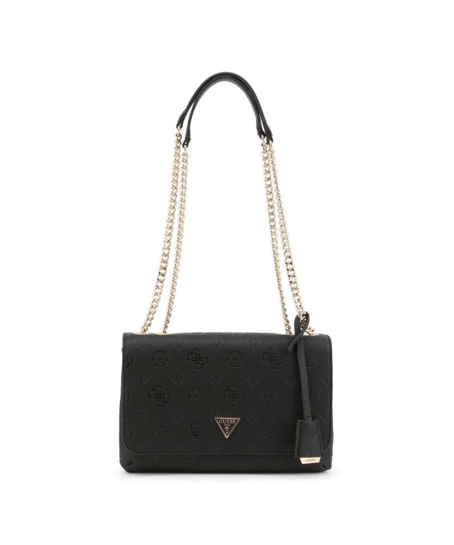 Collection: Spring/Summer   Gender: Woman   Type: Shoulder bag   Material: polyurethane   Main fastening: magnetic   Handles: 2 handles   Inside: 2 compartments, lined   Internal pockets: 4   Width cm: 26   Height cm: 18   Depth cm: 7   Details: dustbag included, visible logo