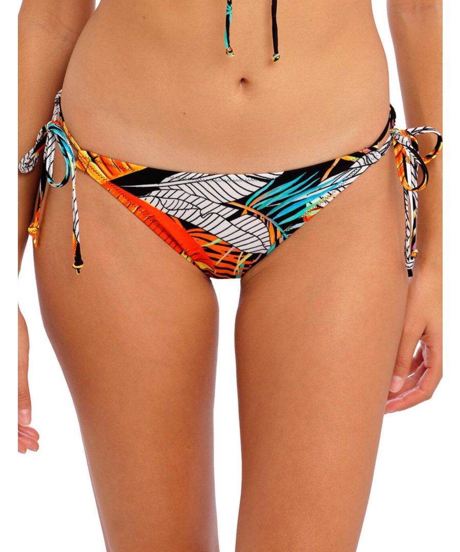 Freya Womens 204475 Samba Nights Tie Side Bikini Brief - Multicolour Elastane - Size 16 UK