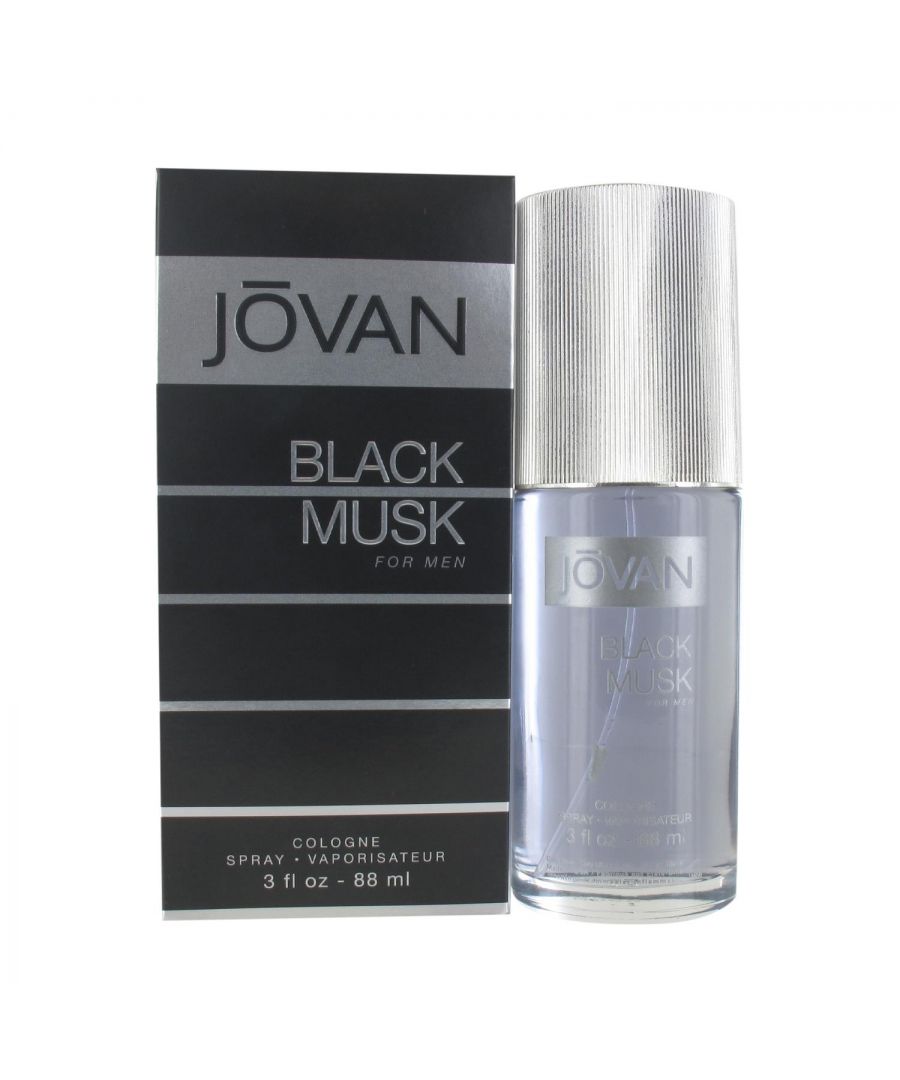 Jovan Mens Black Musk for Men 88ml Eau de Cologne Spray for Men - One Size