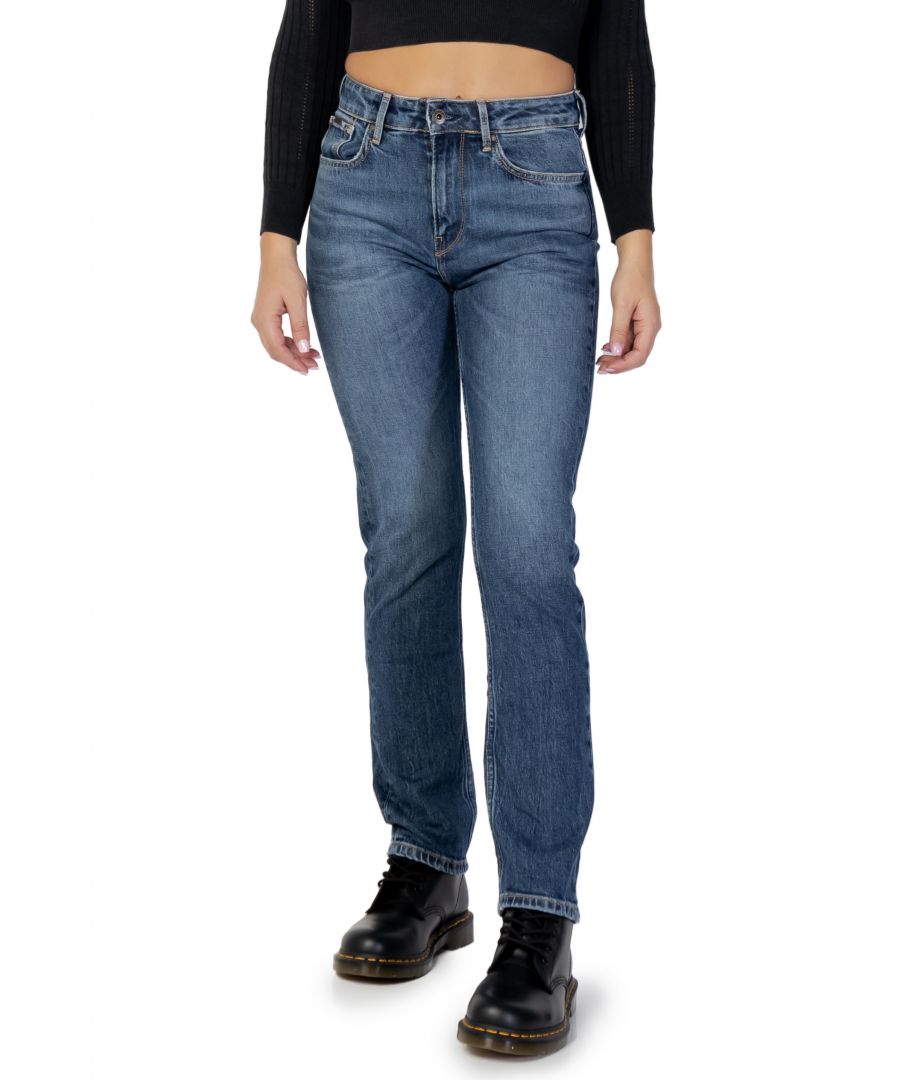 pepe jeans womens - blue - size 27w/30l