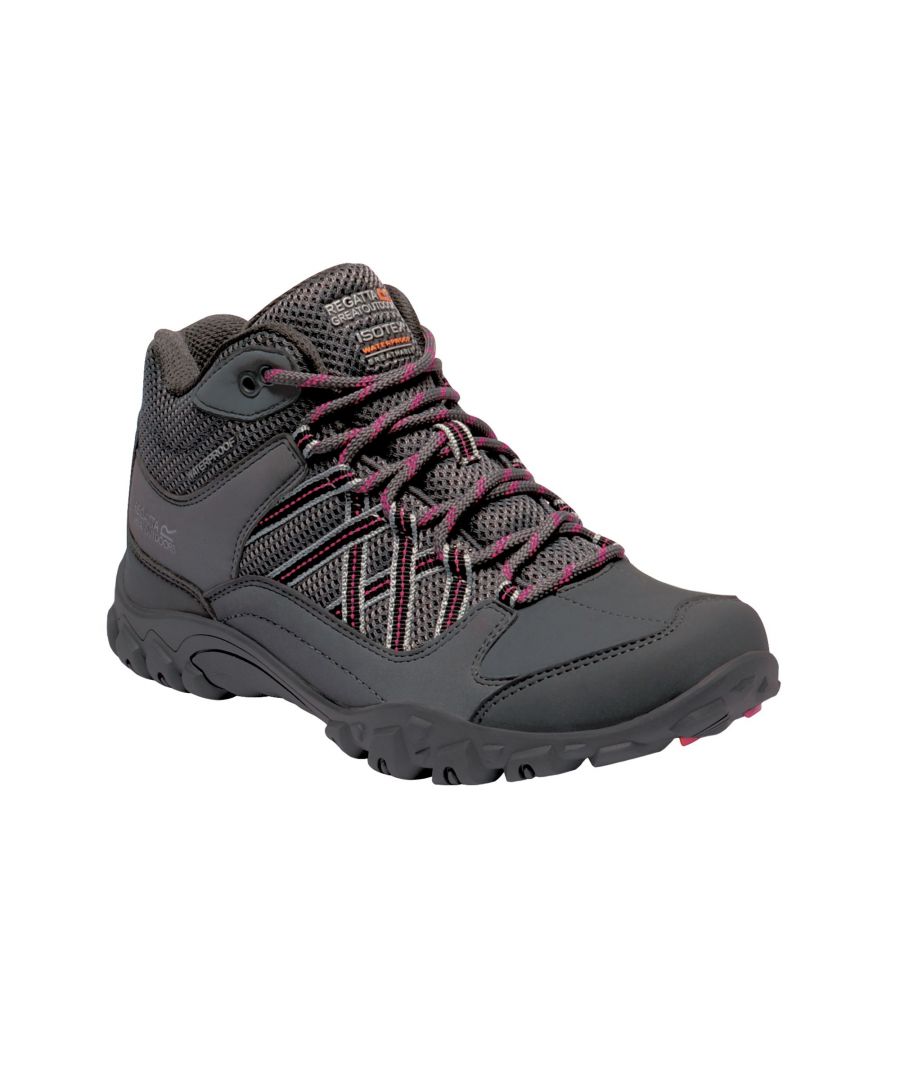 women's edgepoint waterproof walking boots black prune