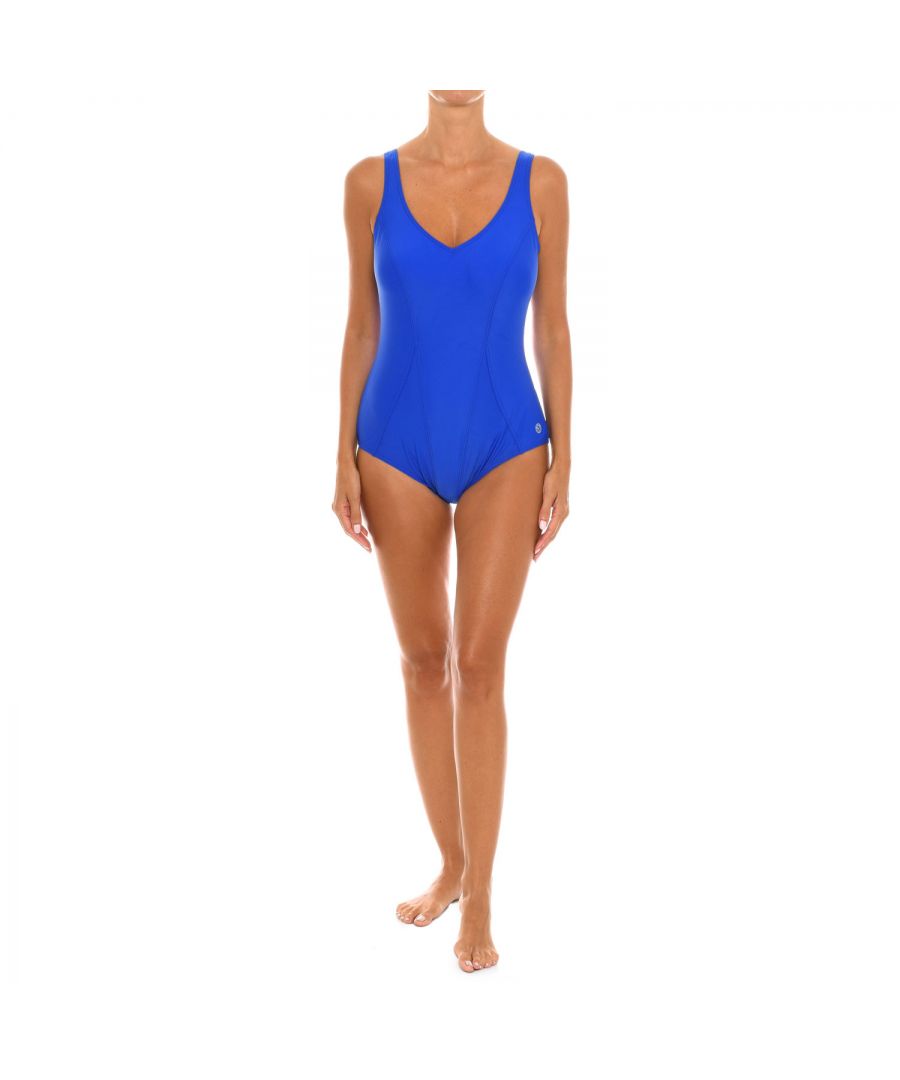 Marie Claire Womens V-neck swimsuit 46064 women - Blue - Size 40C