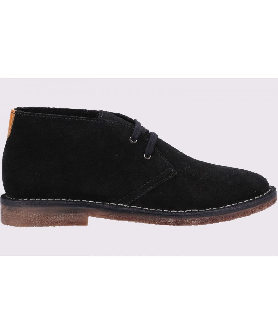 A Classic Desert Style Boot with Lace Up Fastening; the Samuel Boot is built with a water repellent suede with leather uppers and a flexible yet lightweight sole unit. Its breathable textile and sock lining allows the wearer to feel comfy and dry\n- Water Repellent Suede upper\n- Flexible and Lightweight Sole Unit.\n- Memory Foam Comfort Insole\n- Memory Foam Cushion Comfort Insole\n- Flexible and Lightweight Sole Unit