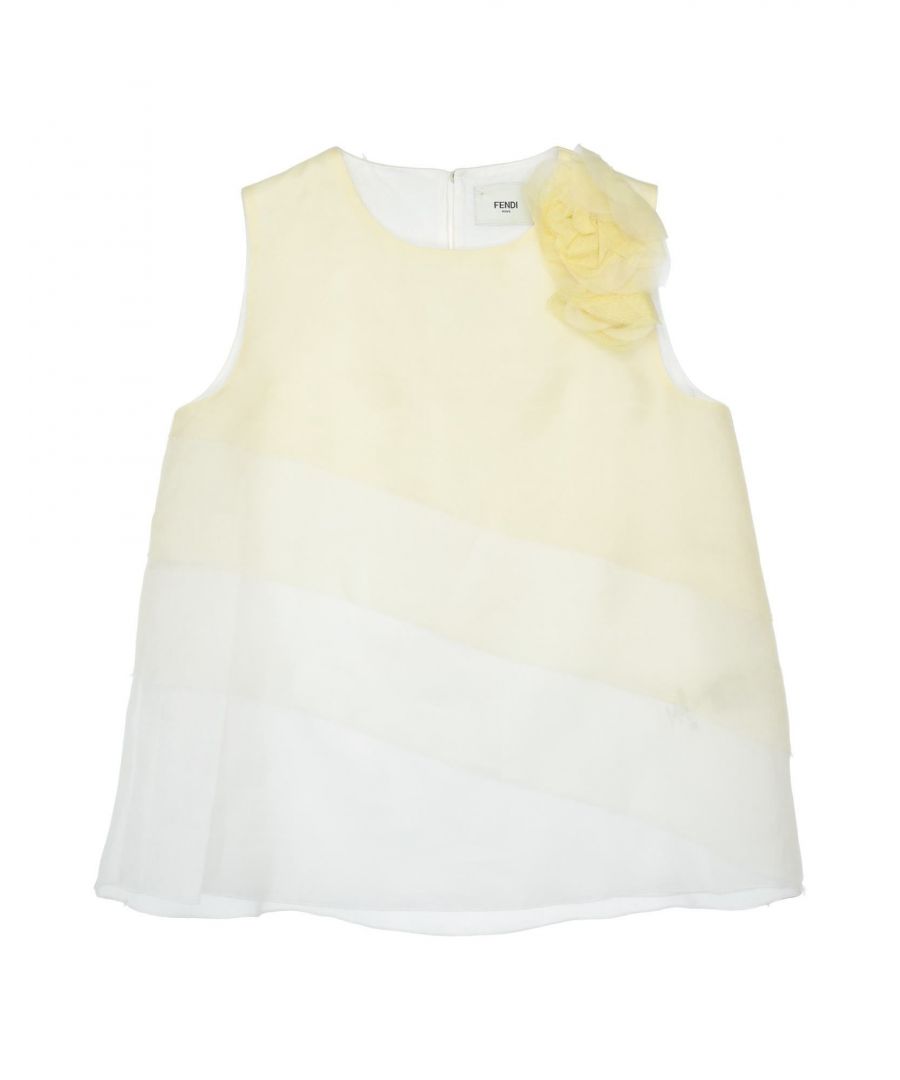Image for Fendi Girls' T-Shirt Silk in Yellow