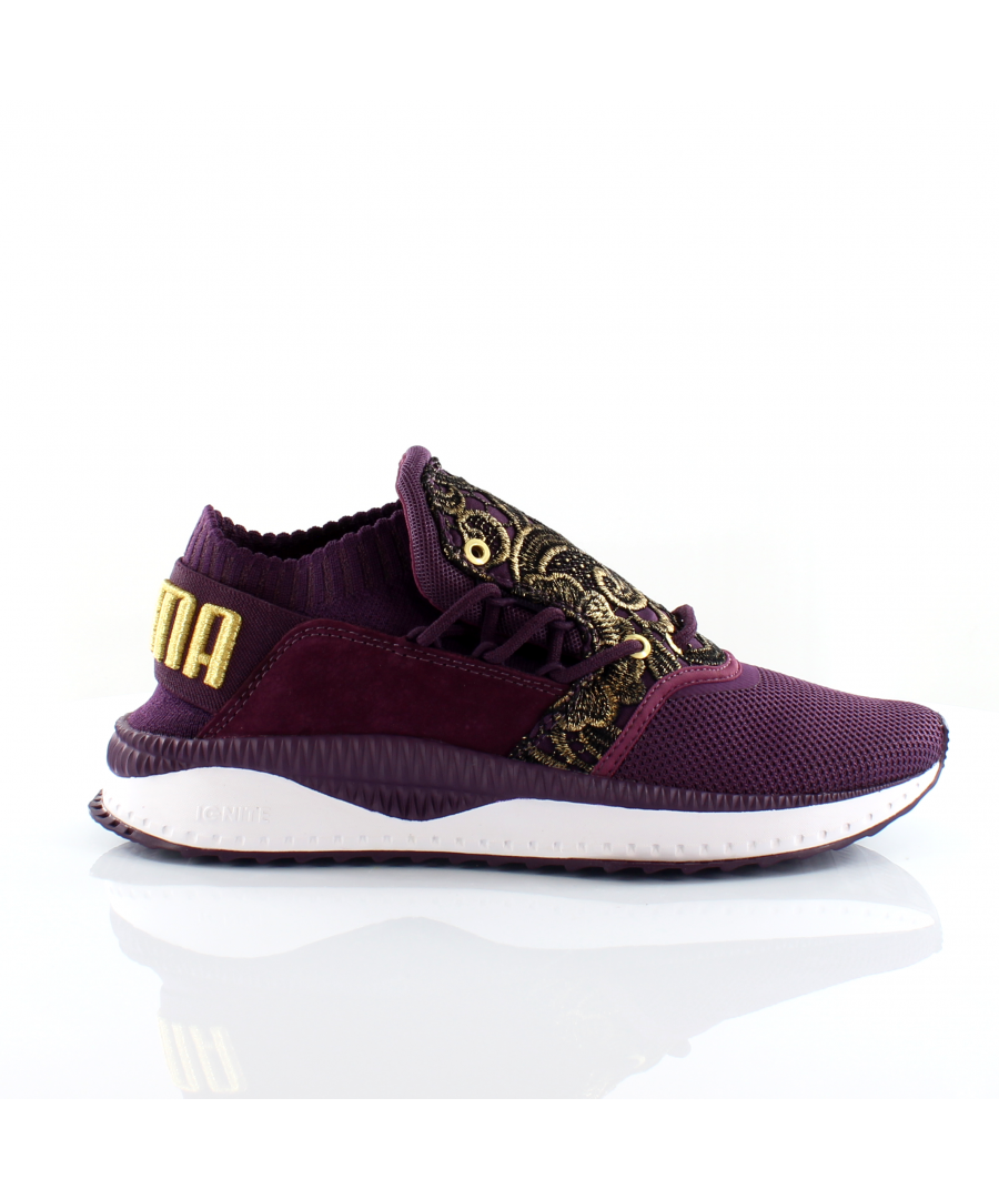Incorporated with beauty of classic sneakers, the TSUGI Sneakers is designed for versatile styling. The textured rubber outsole and the fine mesh upper sleek offers comfortable forays. The lace and embroidered detailing add to the highlights of these sneakers