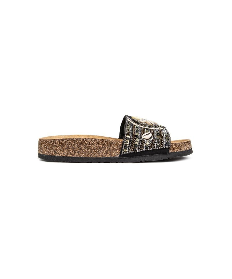 Image for Solesister Mule Shell Sandals